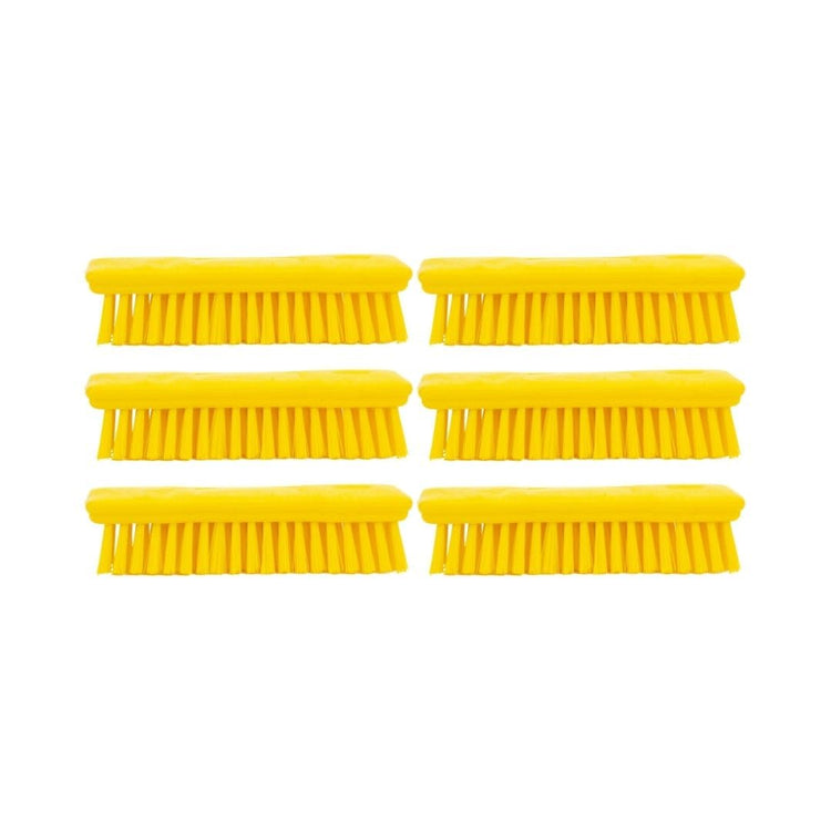 42024EC04 Comfort Grip Plastic Scrub Brush (6 Count)