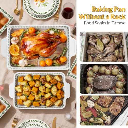 Ceramic Casserole Dish for Oven