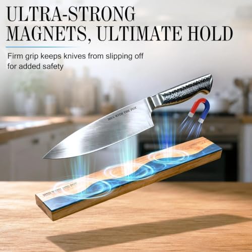 16" Magnetic Knife Holder for Wall (Blue)