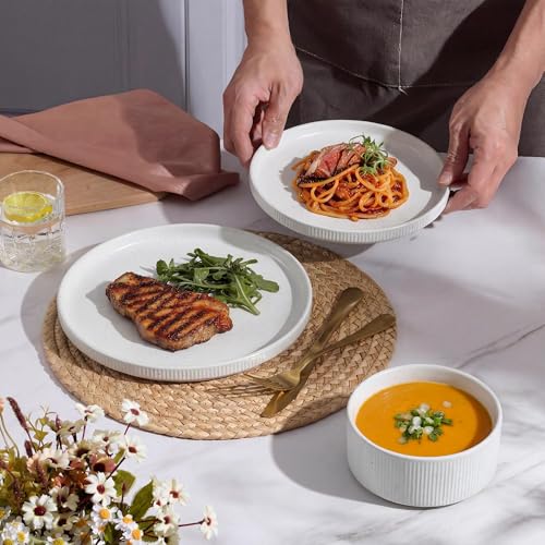 Stoneware Dinnerware Sets for 2