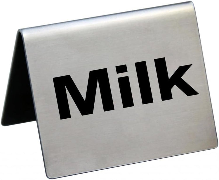Stainless Steel Table Tent Sign (2 Count)