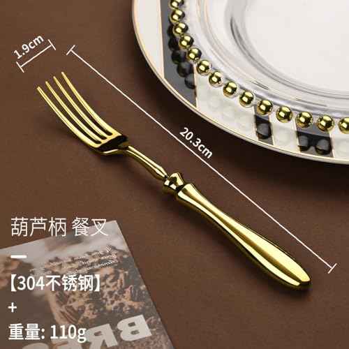 Gold Silverware Set for 12 Flatware Luxury 60 Piece German Gold Utensil Sets 18