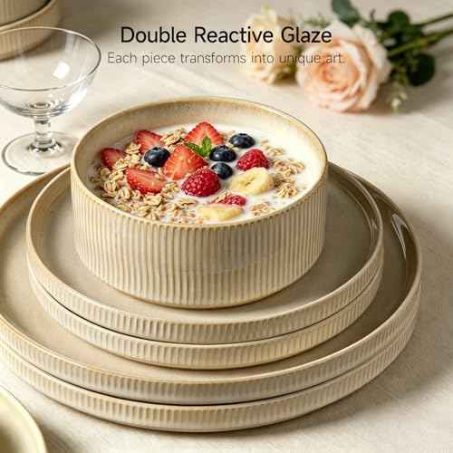 Stoneware Dinnerware Sets for 4 (12 Count)
