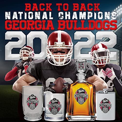 Georgia Bulldogs 2022 National Championship Capitol Decanter