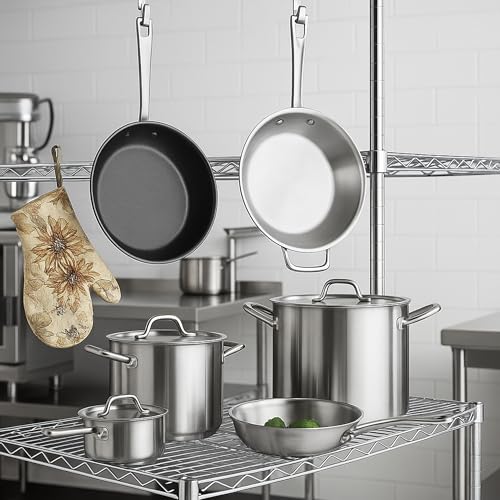 Stainless Steel Cookware Set (8 Count)