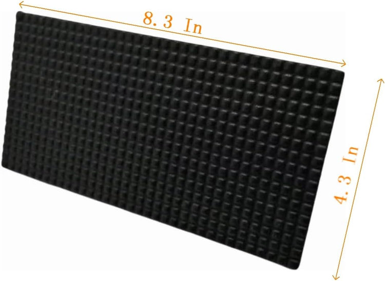8.3"×4.3" Heavy-Duty Cast Iron Grill Burger Press and Meat Steak with Wood Handle for Blackstone Camp Chef Pitboss Weber Griddle Grills (Rectangle)