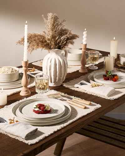Stoneware Dinnerware Sets for 4 (12 Count)