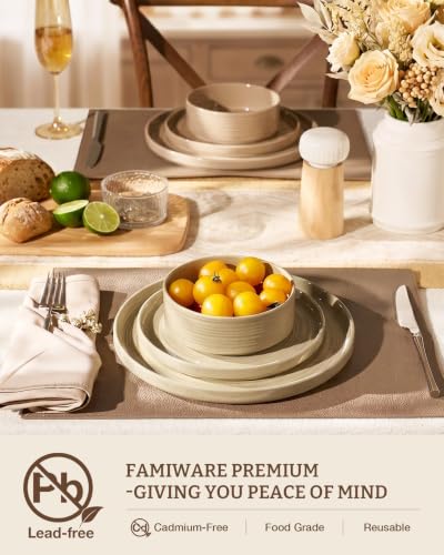 Stoneware Dinnerware Sets (12 Count)