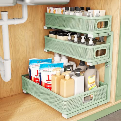 Under Sink Organizer (Green / 1 Pack)