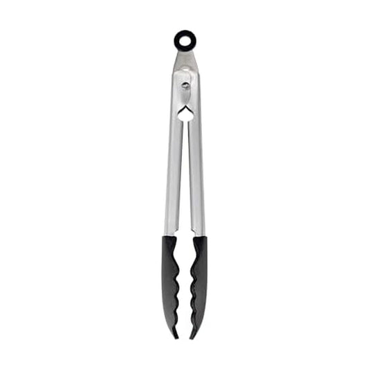Silicone Tipped Stainless Steel Tongs