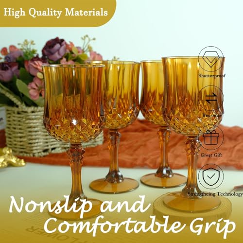 100Pack Plastic Wine Glasses (100 Count)