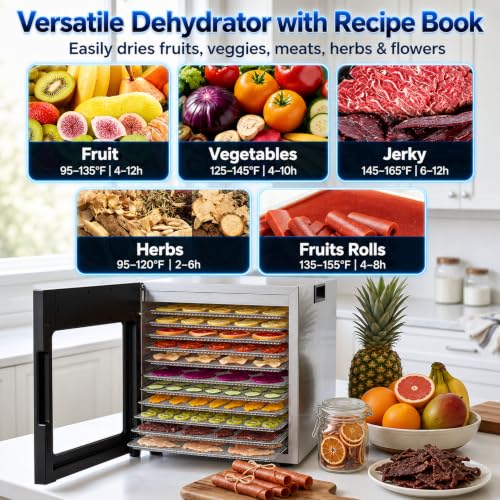 Food Dehydrator with 12 Trays (12 Count)