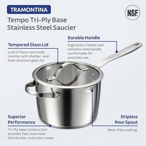 Tempo Tri Ply Base Stainless Steel 4
