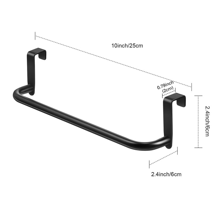 Over Cabinet Door Towel Bar