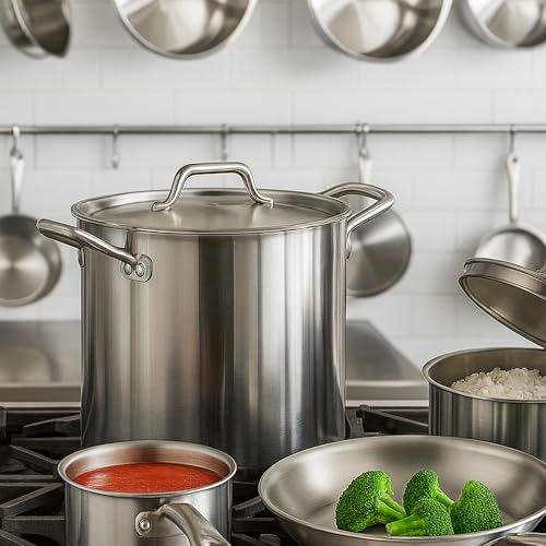 Stainless Steel Cookware Set (7 Count)