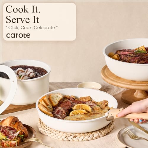 19pcs Pots and Pans Set Non Stick