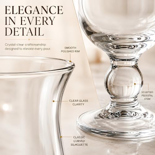 6 Pack Hurricane Glass (6 Count)
