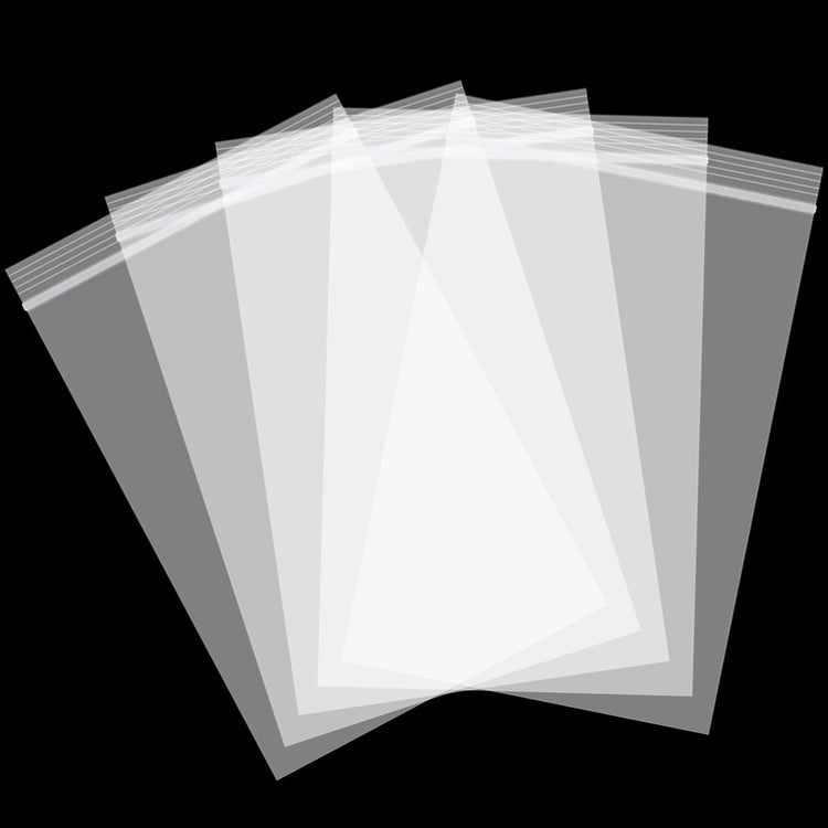 200Pcs 4x6 inch Clear Plastic Zip Bags