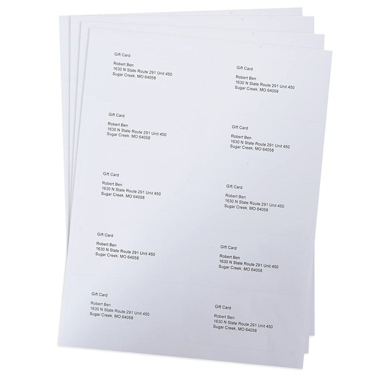 2x4 inch Shipping Labels (300 Count)
