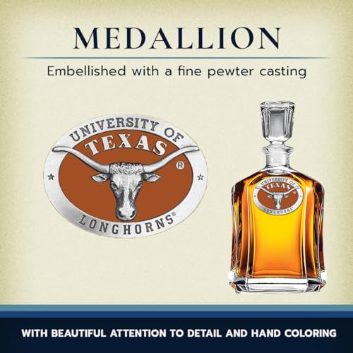 University of Texas Longhorns Capitol Decanter with Enamel