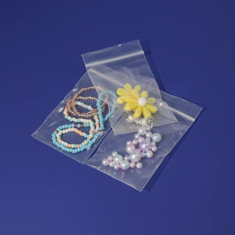 1000 Count 3" x 4" Small Plastic Bags