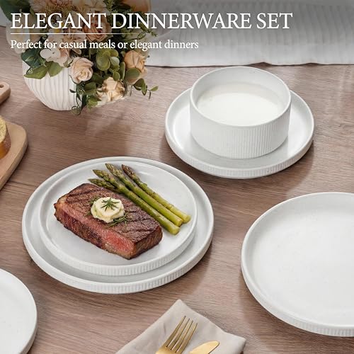 Stoneware Dinnerware Sets for 2