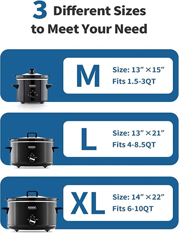 Slow Cooker Liners Fits 6
