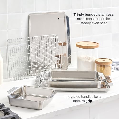 Stainless Steel Baking Pans 5