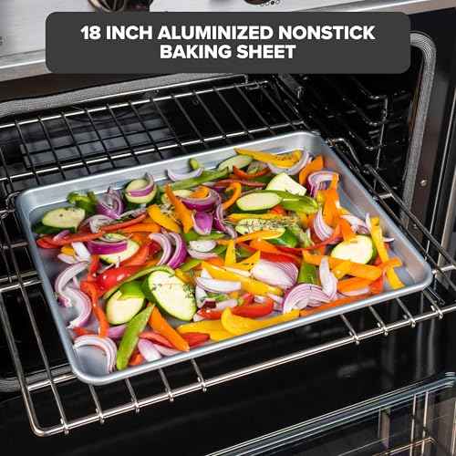 Premium 18 Inch Nonstick Baking Sheet Pan