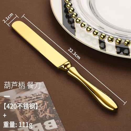 Gold Silverware Set for 6 Flatware Luxury 30 Piece German Gold Utensil Sets 18