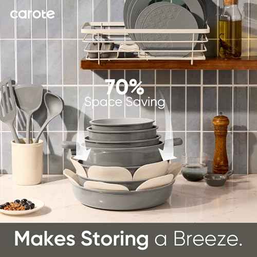 27pcs Ceramic Cookware Set