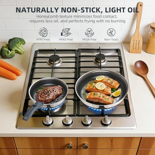 Hybrid Non Stick Frying Pans Set 3