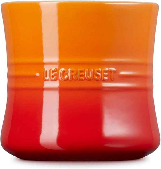 Le Creuset Stoneware Utensil Crock, 2.75 qt., Flame