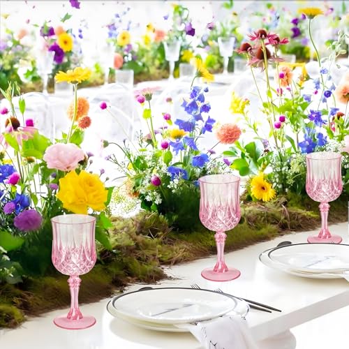 Plastic Wine Glasses (10 Count)