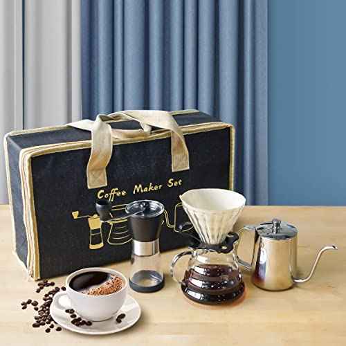 Pour Over Coffee Maker Set