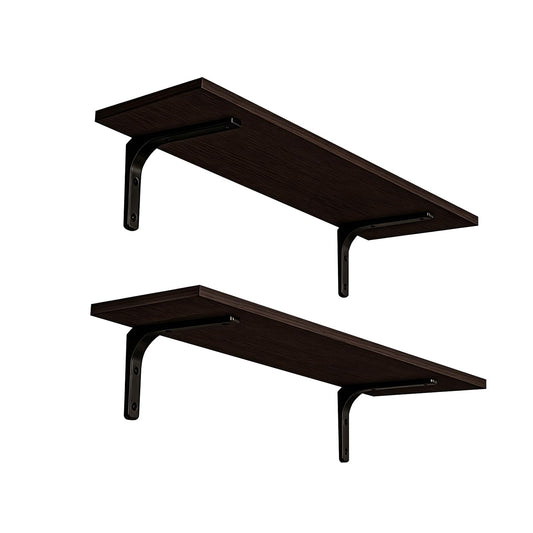 Long Wall Shelves (2 Count)