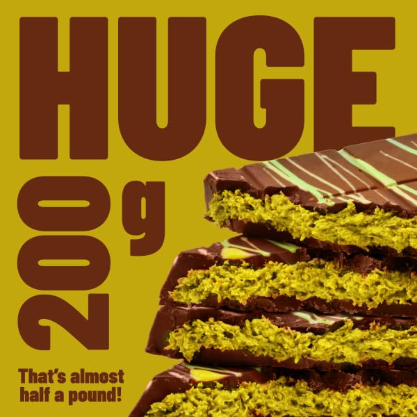 Large Dubai Chocolate Bar (7.05 Ounce)