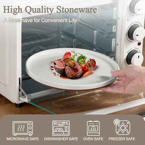 Stoneware Dinnerware Set Service for 6