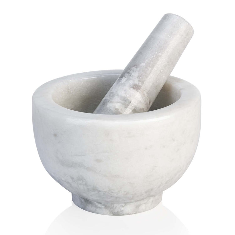 Marble Mortar and Pestle Set