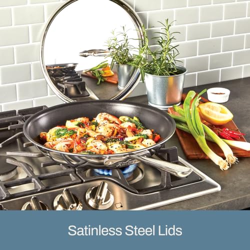 D3 3 Ply Stainless Steel Non Stick Cookware Set 10 Piece