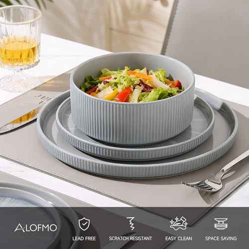 Stoneware Dinnerware Sets for 6