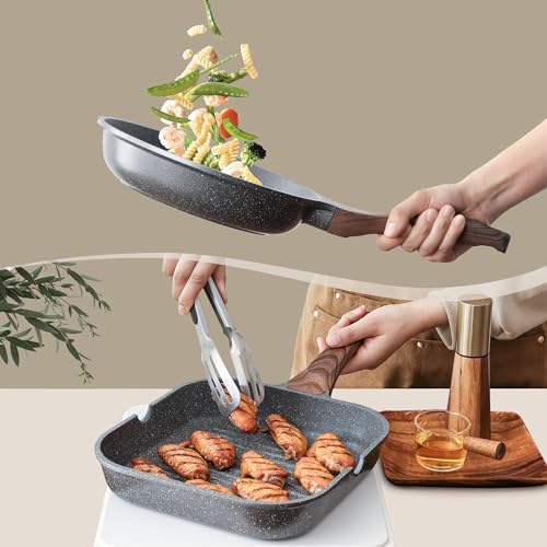 23 PCS Nonstick Granite Cookware Set