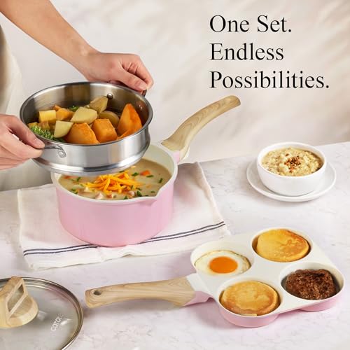 21pcs Ceramic Cookware Set