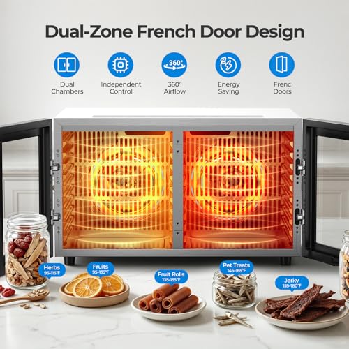 Food Dehydrator with 20 Trays