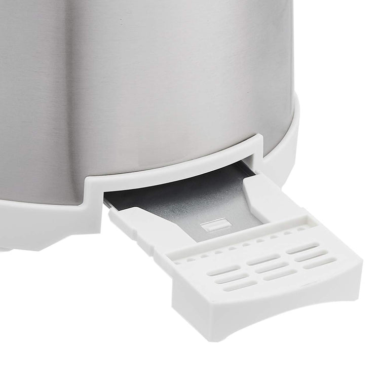 2 Slice Cool Touch Stainless Steel Toaster with 7 Browning Settings