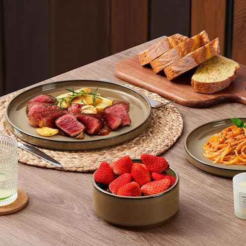 24 Piece Stoneware Dinnerware