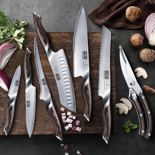 8PCS Kitchen Knife Set (8 Count)