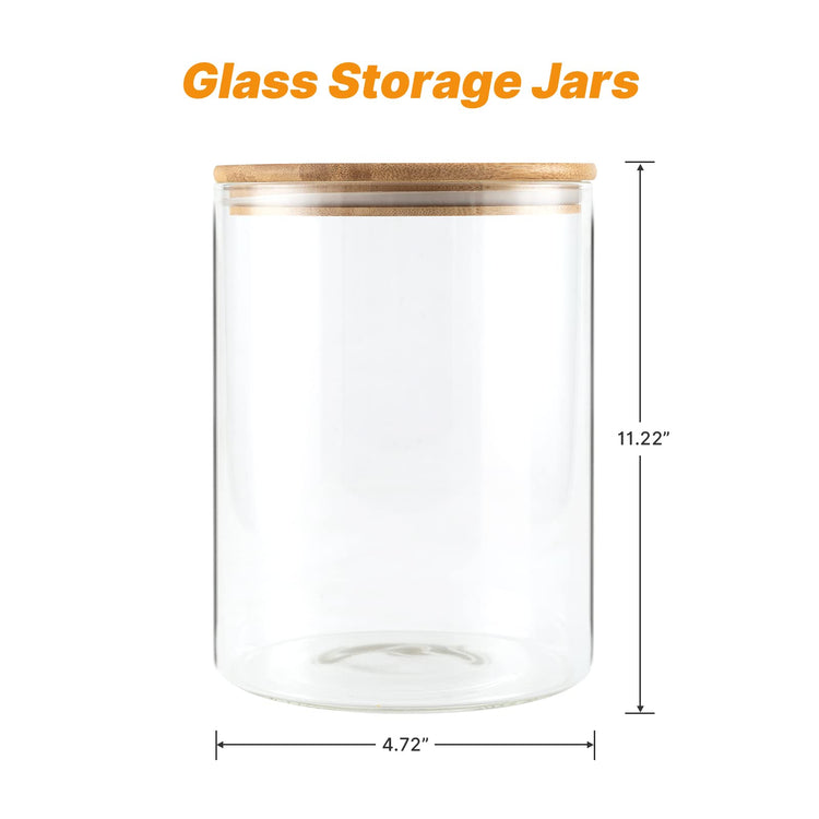 Glass Storage Jars