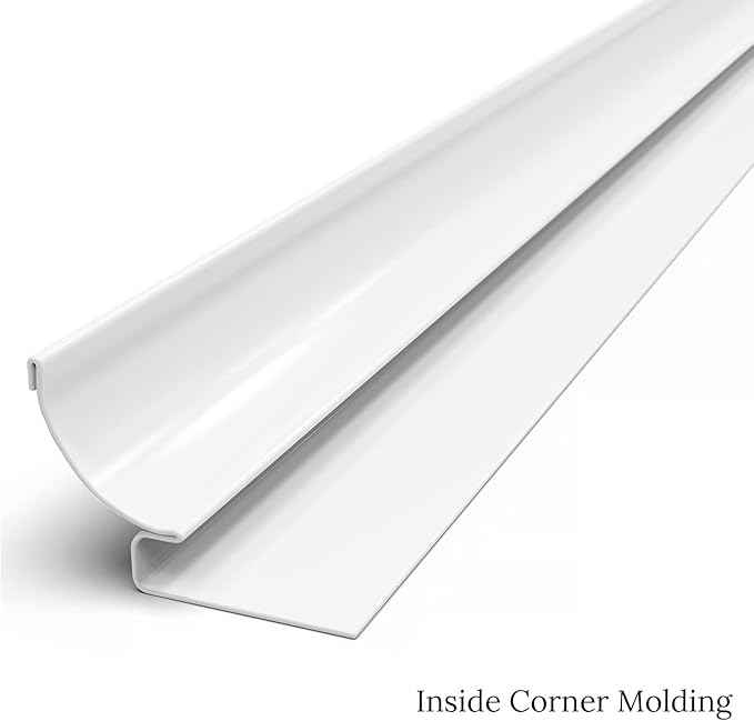 American Tin Ceilings Tin Backsplash [5-Pack with Trim Kit] in Pattern #19 and Bright White Satin Color 24" x 24" (20 Sq Ft) for Kitchens | Genuine Tin | Made in The USA | Model: kit-b-p19-wbs