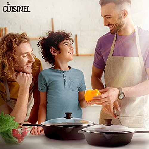 Cast Iron Skillet Set (10"+12")